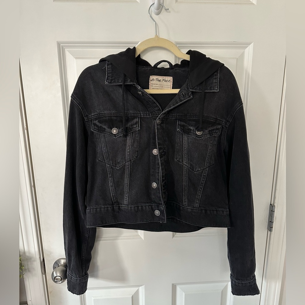 Free People We The Free Brando Denim Jacket, Size S